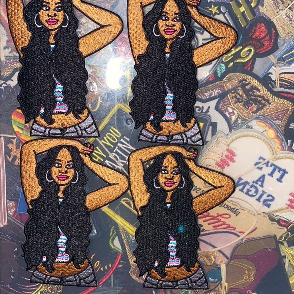 Iron on patches
